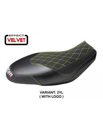 Tappezzeria Ischia Velvet Seat Cover for Ducati Scrambler Cafe Racer